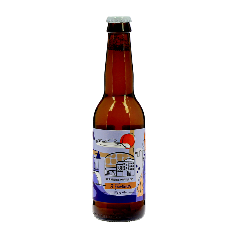 BRASSERIE PAPYLLON 3 FRONTIÈRES PALE ALE